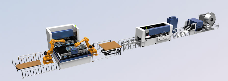 Solution of Fully Automatic Laser Cutting Production Line